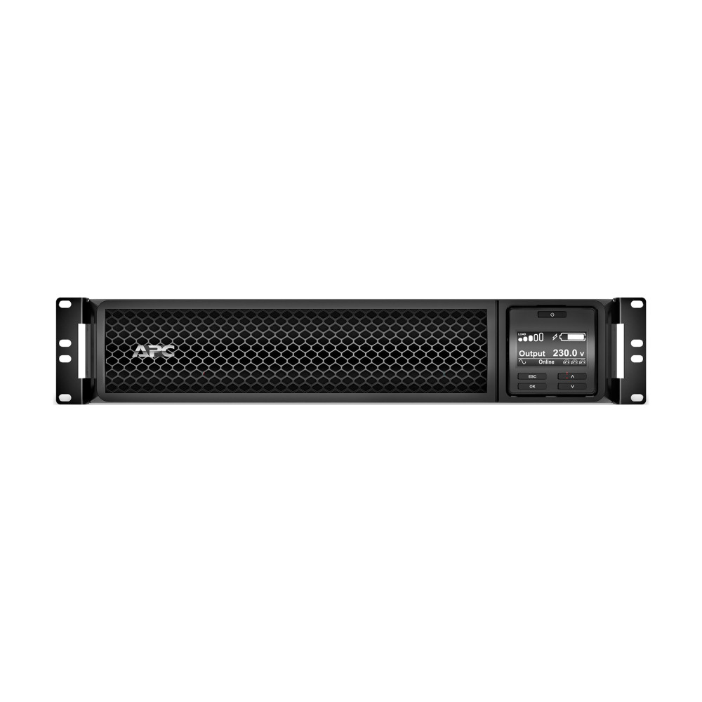 APC SRT3000RMXLI SMART-UPS (SRT), 3000VA, IEC(8), SMART SLOT, LCD, 2U RACK/TWR, 3YR