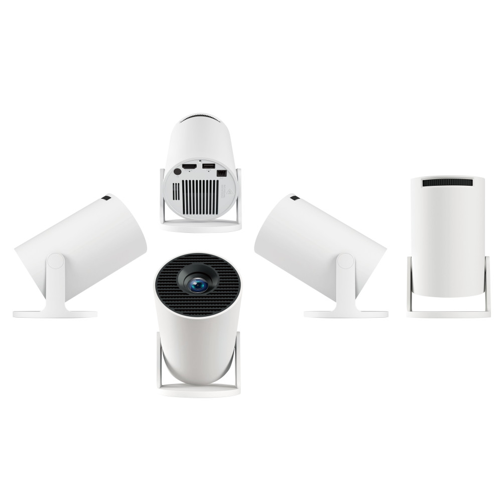 Topleo 5712447634711 HY300 Pro Smart Mini Projector – 720P HD, Android 11, Dual-Band WiFi6, Hi-Fi Speaker, Portable Home Cinema - Image 9
