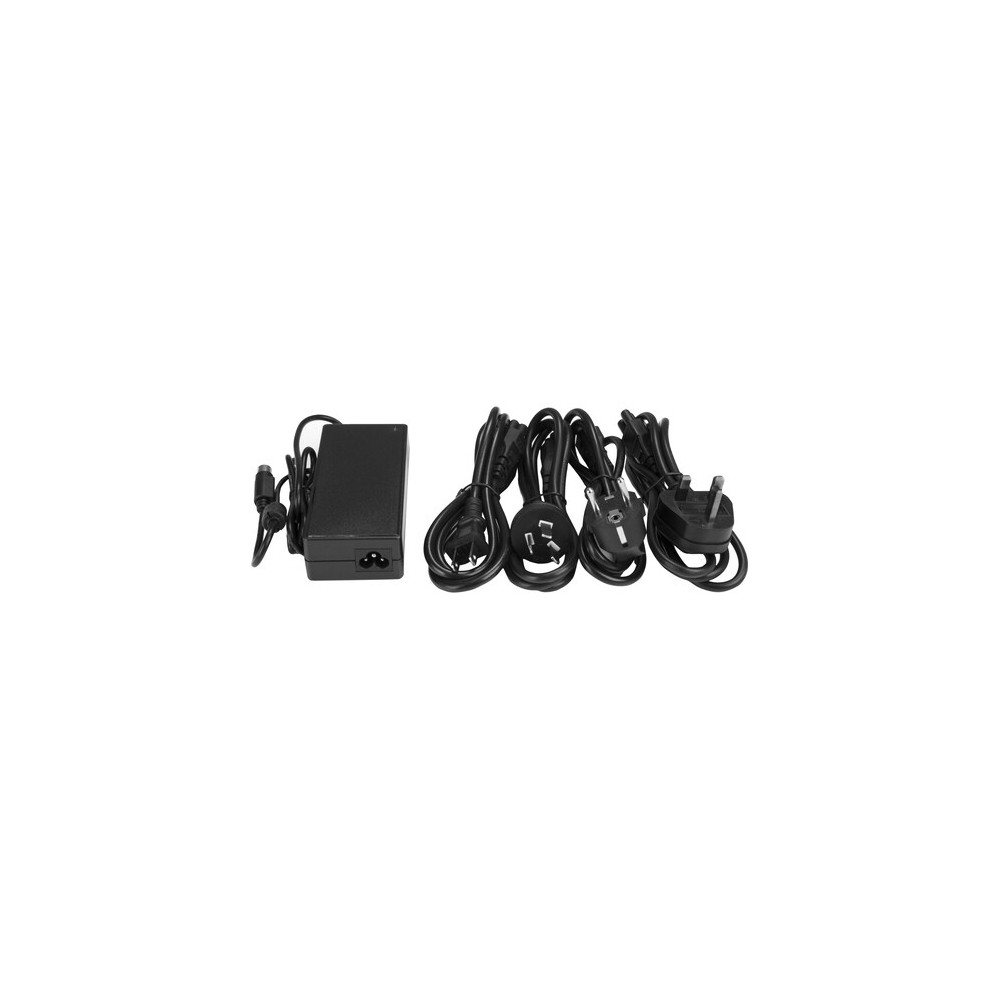 StarTech SVA12DN4NEUA AC Adapter - 1 Each - For Docking Station, Drive Enclosure - 12 V DC Output - 6.50 A