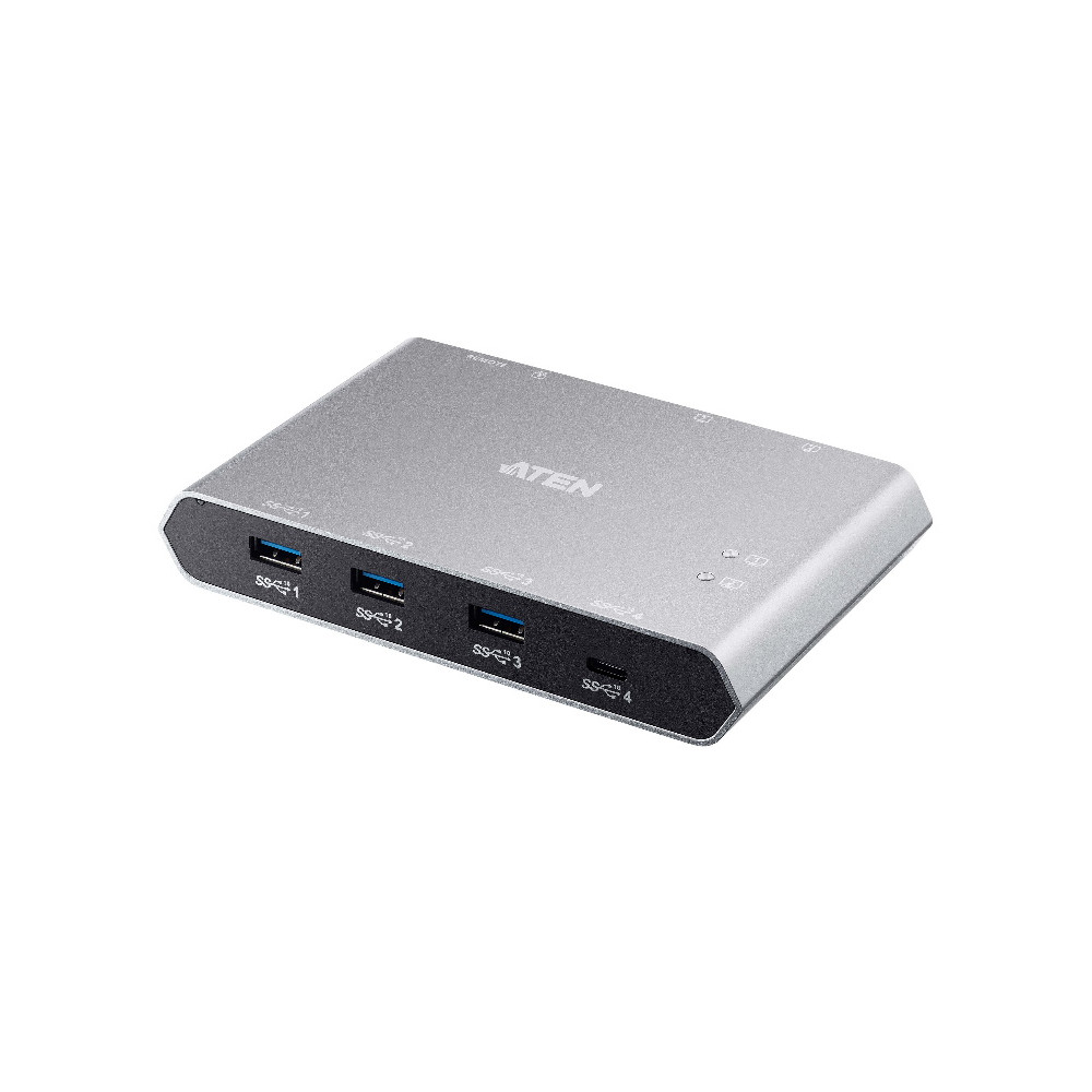 Aten US3342-AT USB-C GEN 2 SHARING SWITCH WITH POWER PASS THROUGH - Image 1