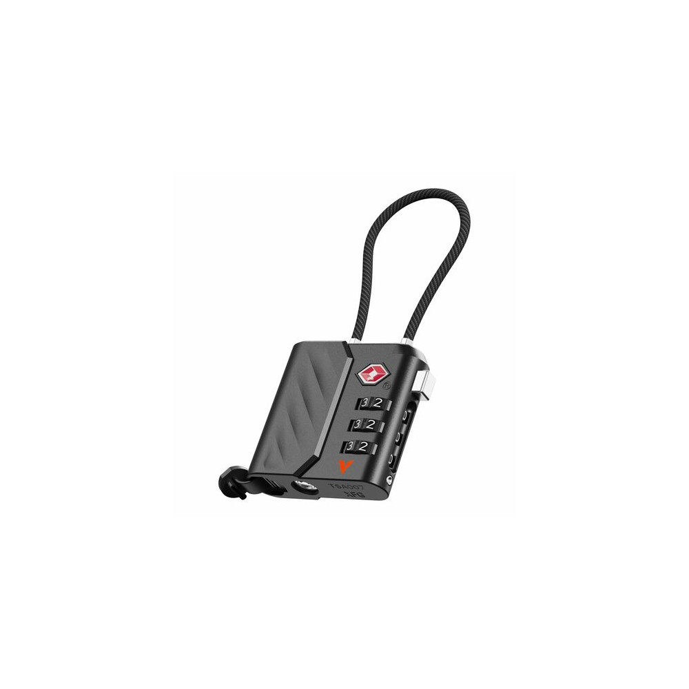 Verbatim 30169 DUAL TRACKING TAG WITH TSA LOCK BLACK - Image 2