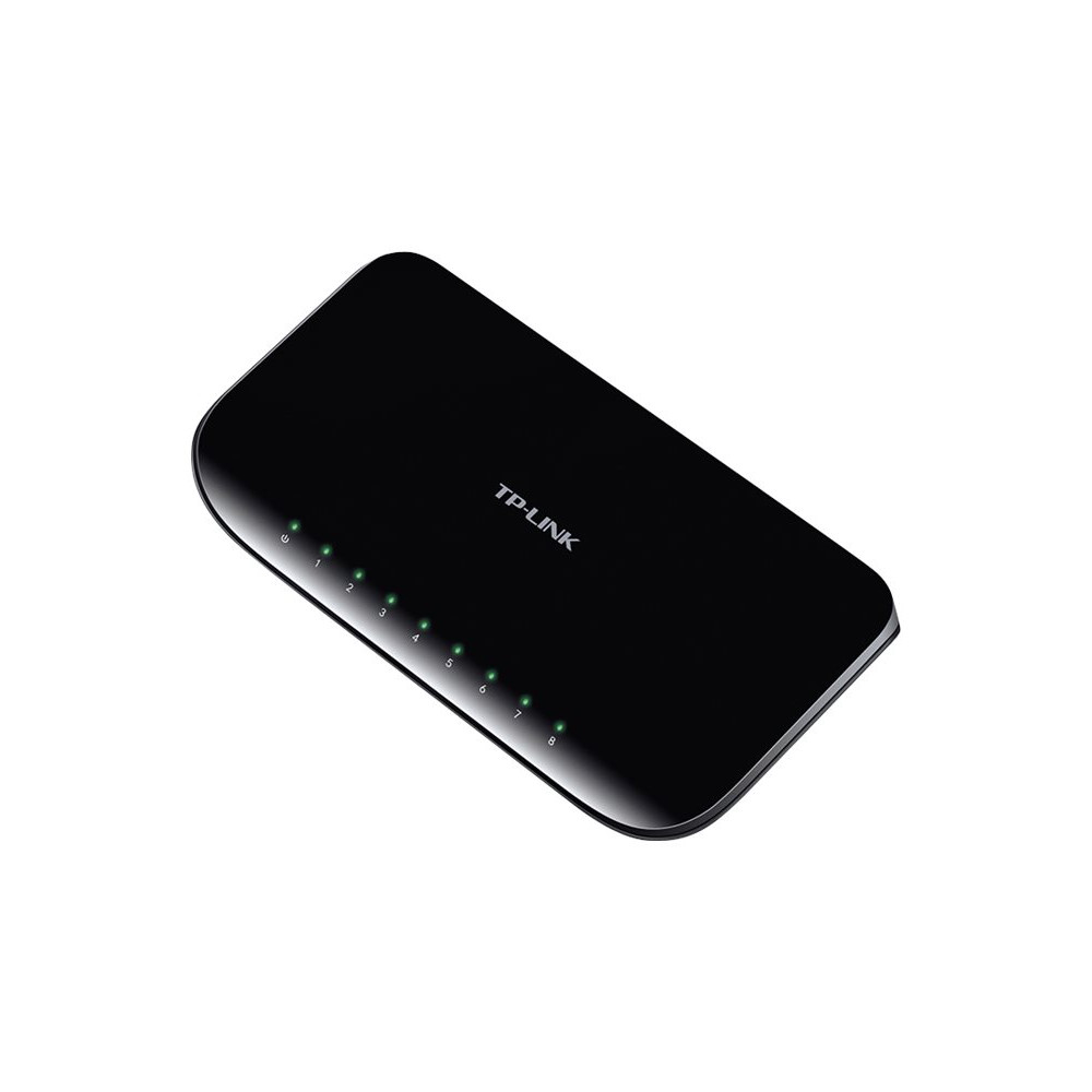 TP-LINK TL-SG1008D 8-PORT UNMANAGED GIGABIT SWITCH, PLASTIC CASE, 3YR - Image 3