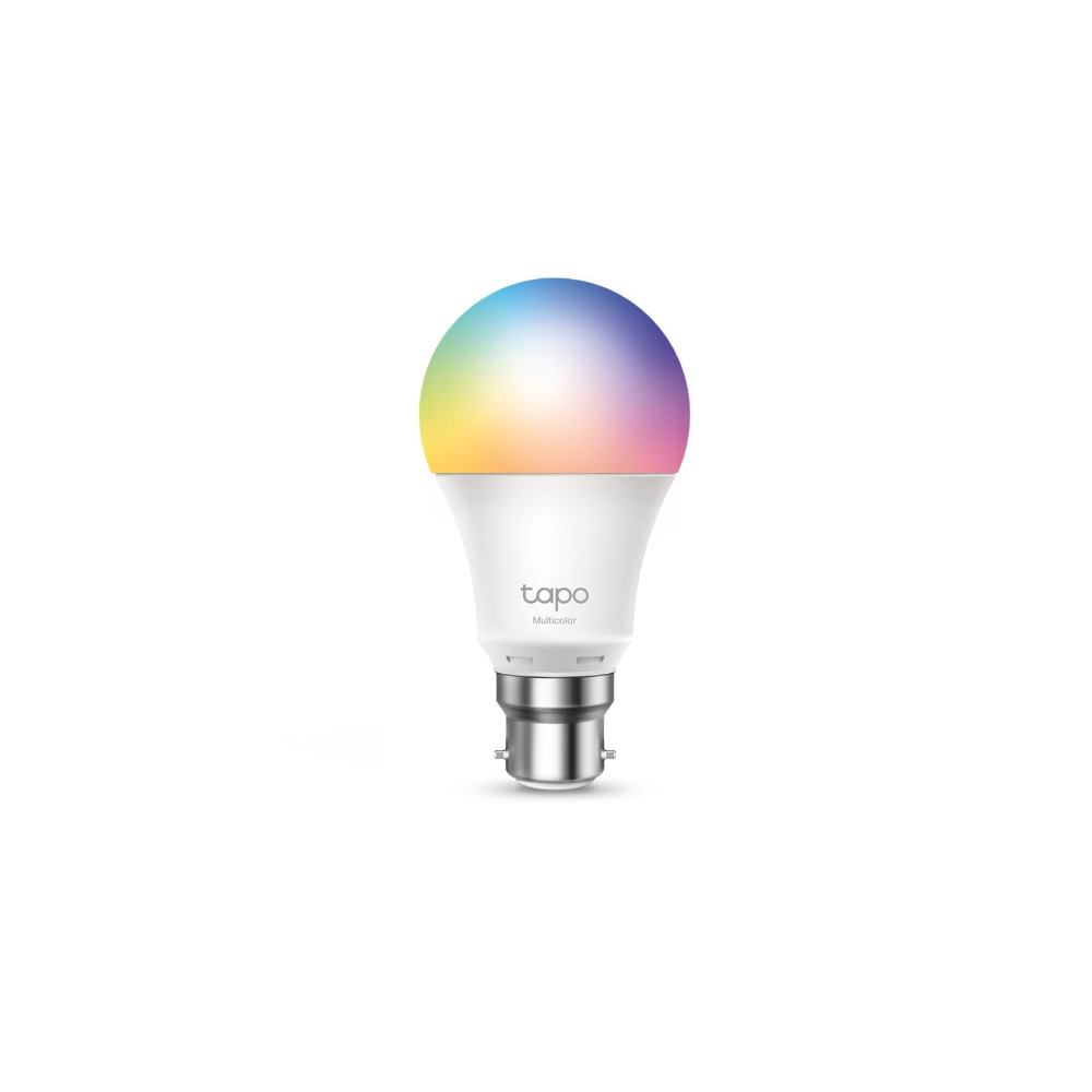 TP-LINK TAPO L530B Smart Wi-Fi Light Bulb, Bayonet Fitting, Multicolour (B22 / E27), No Hub Required, Voice Control, Schedule & Timer, - Image 1