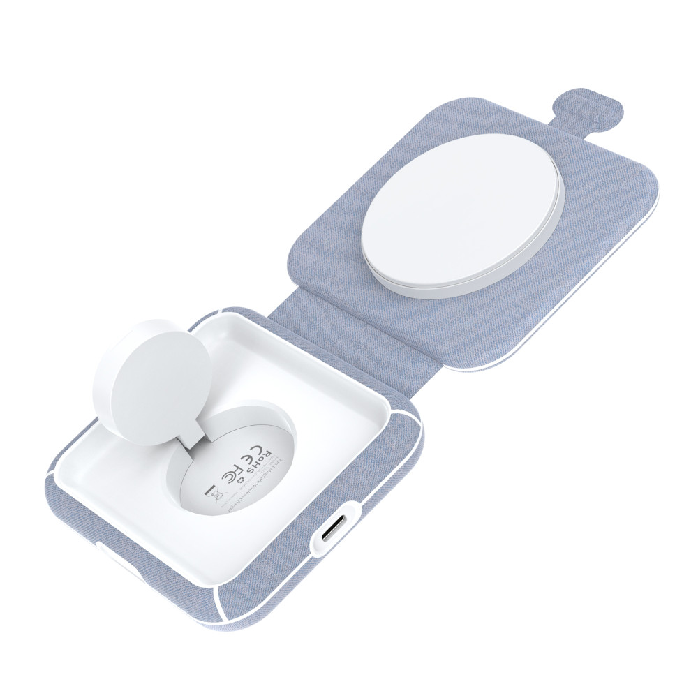 Choetech 6932112105325 T323 2 in 1 Magsafe&MFI Wireless Charger - Image 3