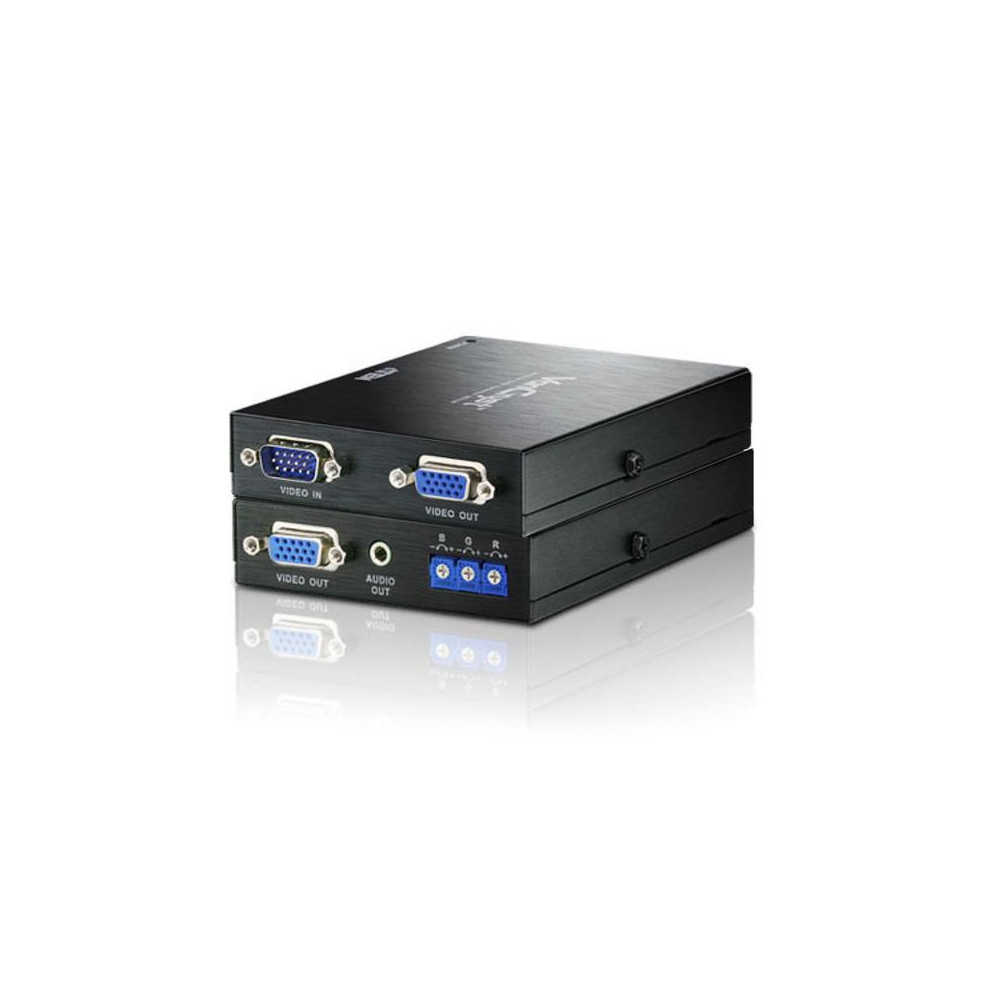 Aten VE170Q-AT-U VGA/AUDIO OVER CAT5 EXTENDER WITH DESKEW - Image 1