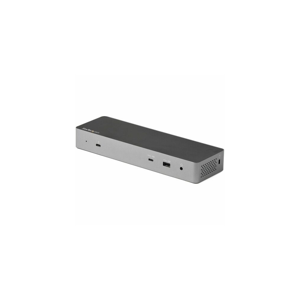 StarTech TB3CDK2DH T/BOLT3 DOCK, DUAL 4KDISPLAY, HDMI(2), DP(2), USB-C, USB(5), RJ45, 96W, 3YRS