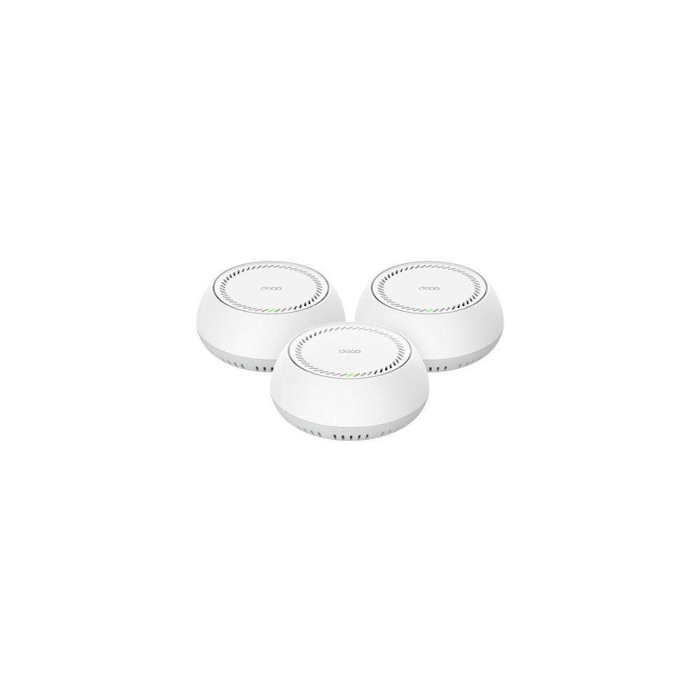 TP-LINK DECO BE65-POE(3-PACK) BE11000 Whole Home Mesh Wi-Fi 7 System with PoE 688 Mbps at 2.4 GHz + 4324 Mbps at 5 GHz + 5764 Mbps 6 GHz - Image 1