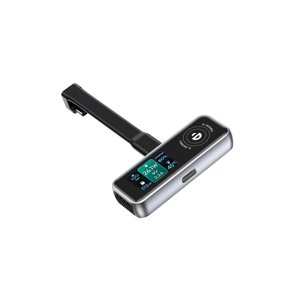 Choetech 6932112110756 MSE023 Mobile Phone 512GB Portable SSD – 10Gbps, Cooling Fan, for Phone Use - Image 2