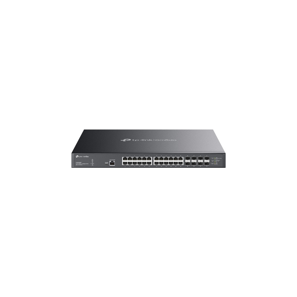 TP-LINK SX3832MPP Omada 32-Port 10GE L2+ Managed Switch with 24-Port PoE++, Integration with Omada SDN Controller, Static Routing, DHCP Server, OAM, D - Image 1