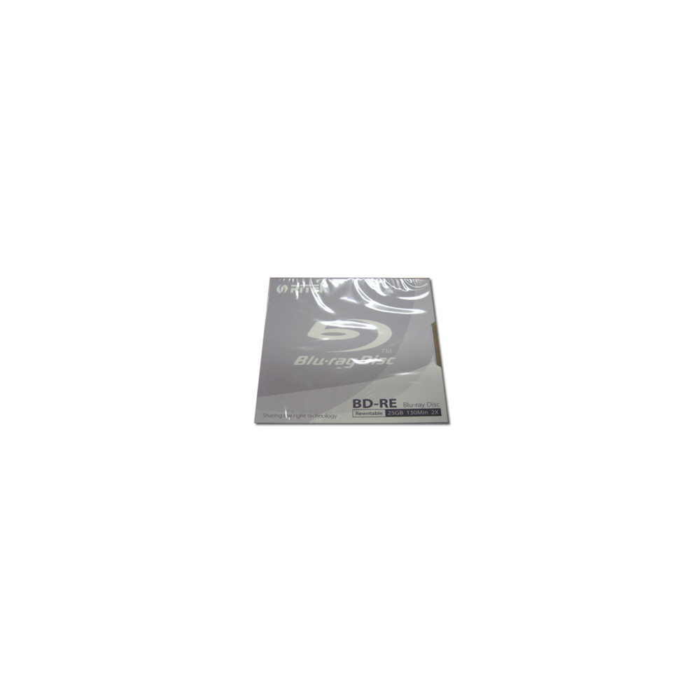 RITEK 846122030576 BD-RE / 25GB / 2X / 1 JEWEL CASE / REWRITABLE 030576 - Image 1