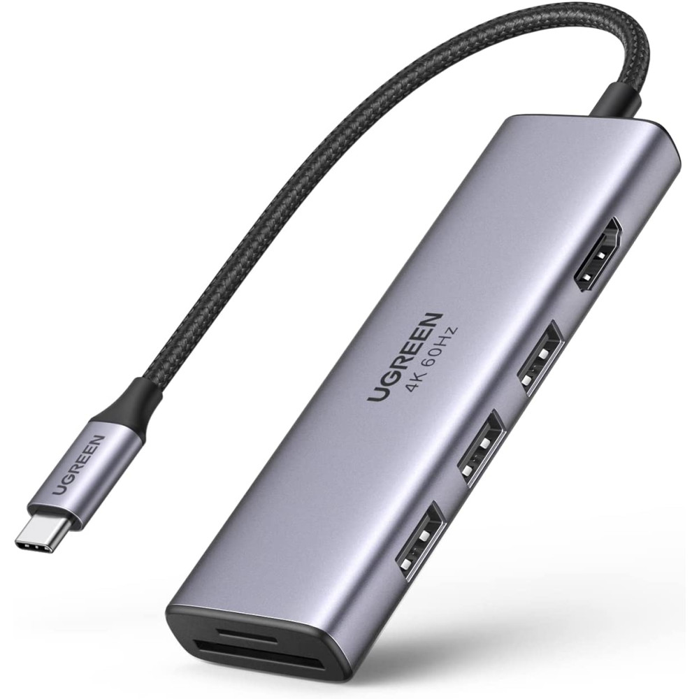 UGREEN 6957303863839 60383 Premium 6 in 1 USB C Hub - Image 1
