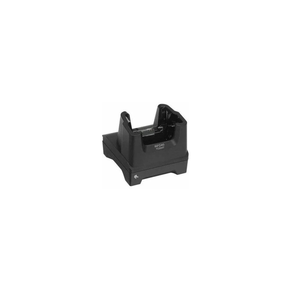 Zebra CR40-1S0T-TC2-G-02 RFD40 1 DEVICE SLOT/0 TOASTER SLOTS CHARGE ONLY CRADLE WITH SUPPORT FOR TC22/27 AND HC20/50. REQUIRES POWER SUPPLY (PWR-BGA12V50W0WW) DC LINE CORD (CBL-DC-388A1-01) AND COUNTRY SPECIFIC LINE CORD.