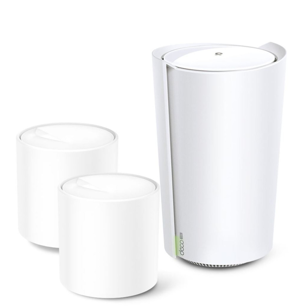 TP-LINK DECO X73-DSL(3-PACK) AX5400 VDSL Whole Home Mesh Wi-Fi 6 Modem System 660sqm Coverage For 1-3 Bedroom Houses, Dual-Band, OFDMA, MU-MIMO, Beam - Image 1
