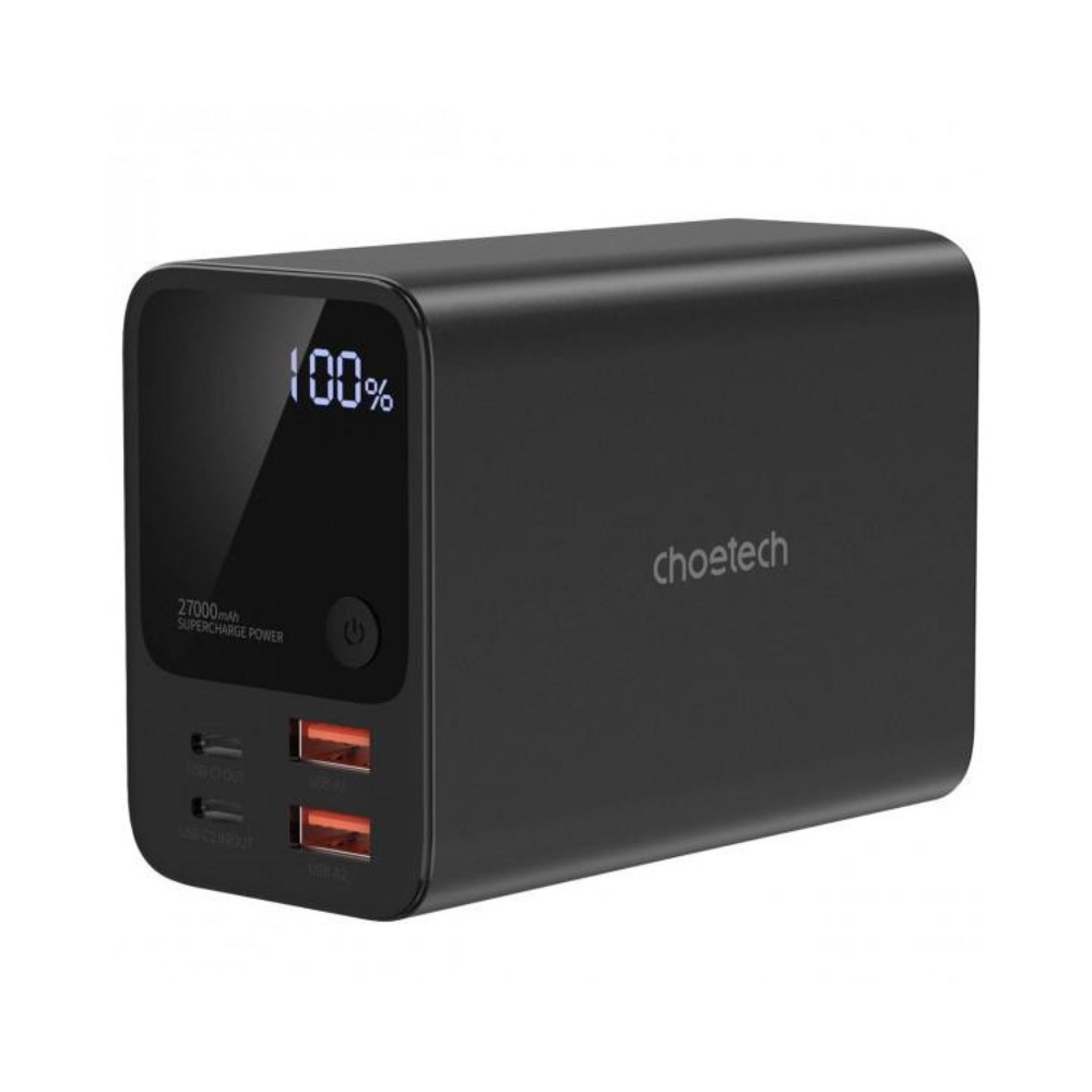 Choetech 6932112105547 B635 100W Power Bank 27000mAh – Dual USB-C PD Fast Charging for Laptops / Mobile - Image 1