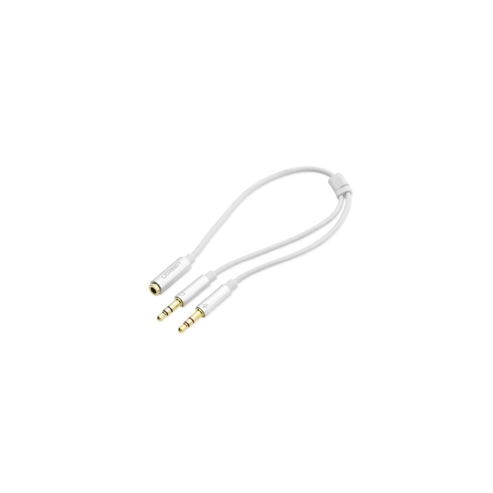 UGREEN 6957303817900 10790 Gold Plated 3.5mm Female to Dual 3.5mm Male Audio Y Splitter - Image 3