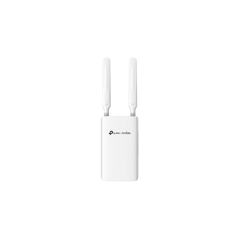 TP-LINK ER703WP-4G-OUTDOOR (CH) Omada 4G+ Cat6 AX3000 Wi-Fi 6 Outdoor/Indoor Gateway, 574Mbps at 2.4 GHz + 2402 Mbps at 5 GHz (HE160) Wi-Fi Speed, 300 - Image 1