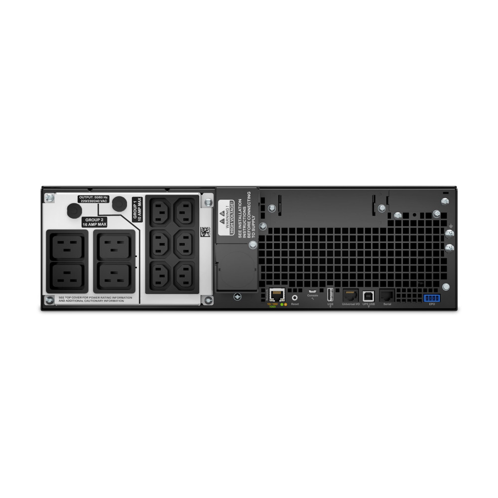 APC SRT5KRMXLI SMART-UPS (SRT), 5000VA, IEC(10), NETWORK, LCD, 3U RACK/TWR, 3YR - Image 3