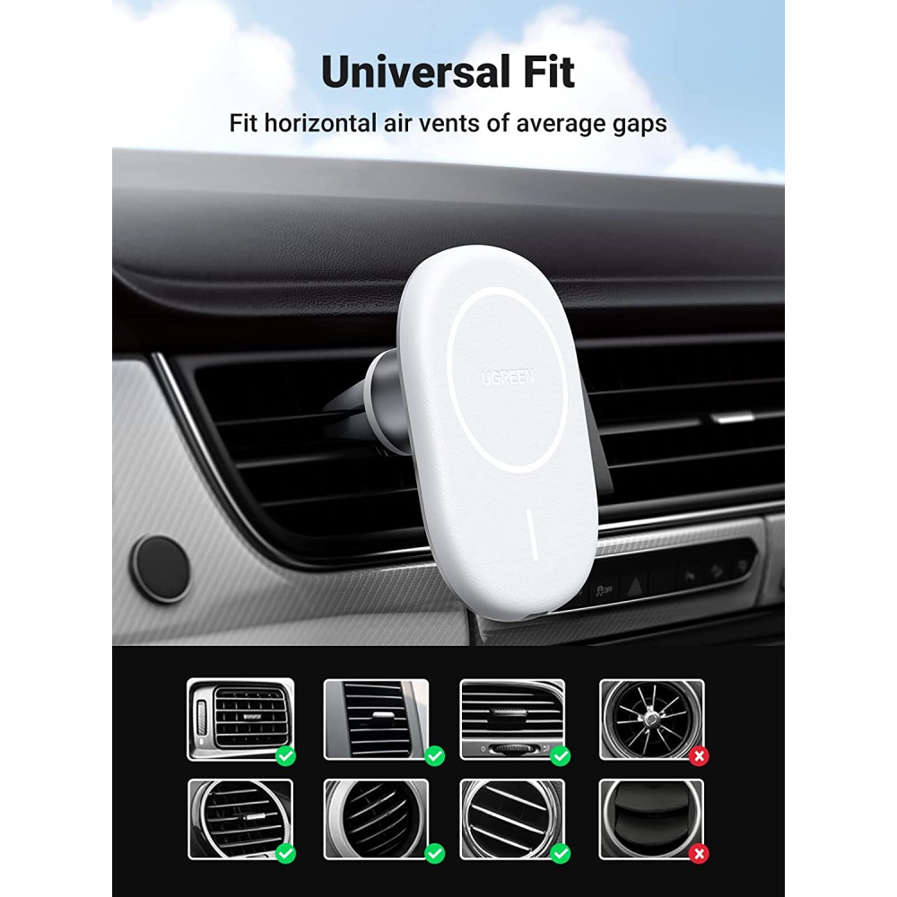 UGREEN 6957303841172 40117 Magnetic Wireless Car Charger - Image 5