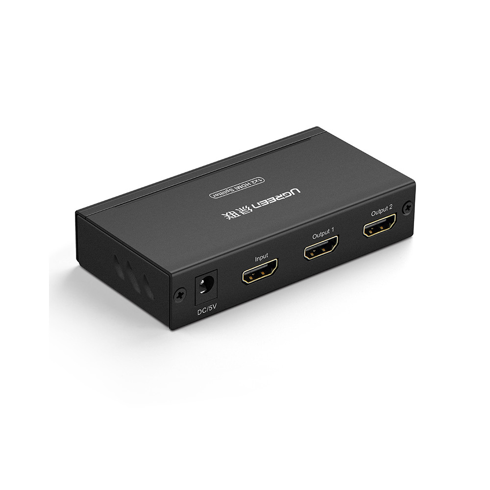 UGREEN 6957303842018 40201 1x2 HDMI Splitter - Black - Image 1