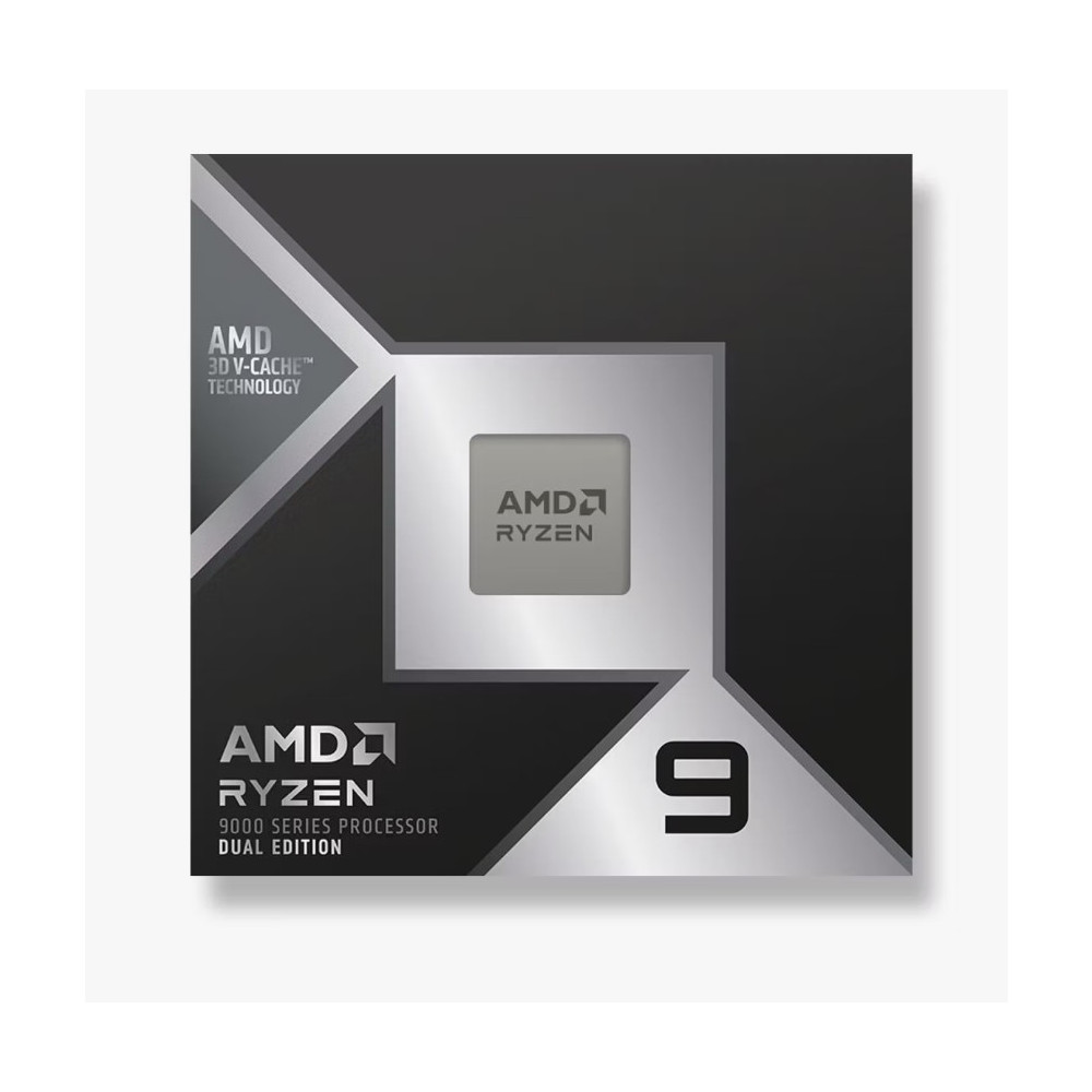 AMD 100-100001978WOF Ryzen 9 9950X3D2 16 Core/32Threads Dual Edition Desktop Processor Zen 5 - Image 1