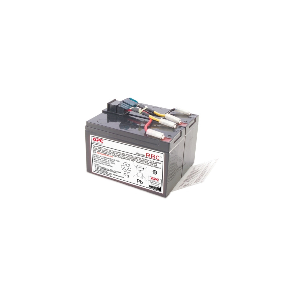 APC RBC48 Replacement Battery Cartridge #48, Suitable For SMT750I, SMT750IC - Image 1