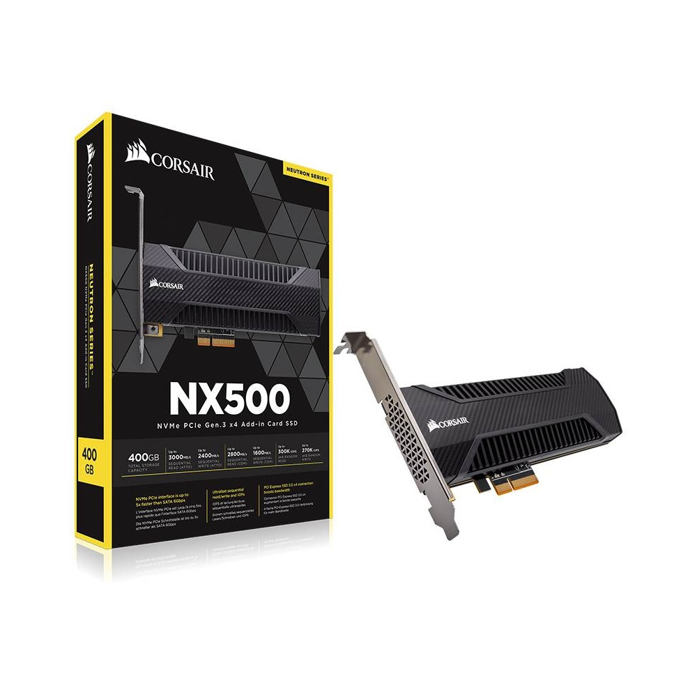 Corsair CSSD-N400GBNX500 Neutron Series NX500 400GB Add in Card NVMe PCIe SSD