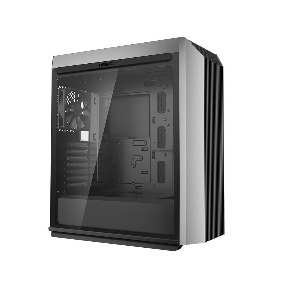 DEEPCOOL R-CL500-BKNMA1N-G-1 CL500 High Airflow Mid-Tower ATX Case Mesh Front Panel, Tempered Glass Side Panel