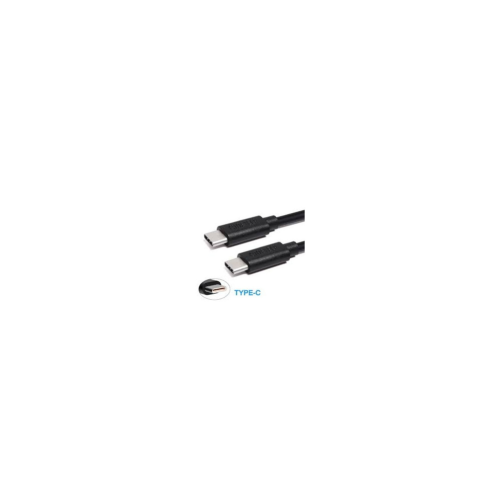 Choetech 6971824971507 CC0002 USB-c to USB-C Cable USB3.1 3A 60W 1M Black - Image 1