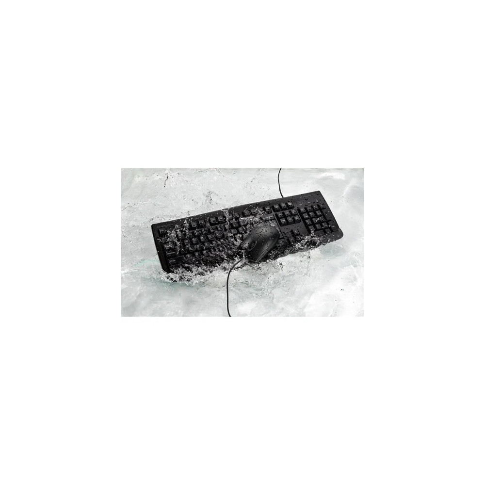 Kensington K70316US PRO FIT WASHABLE KEYBOARD & MOUSE SET - WIRED, 3YR