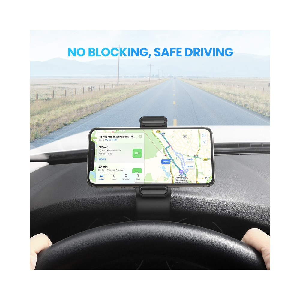 UGREEN 6957303867967 60796 Dashboard Snap Clip Car Phone Holder - Image 4