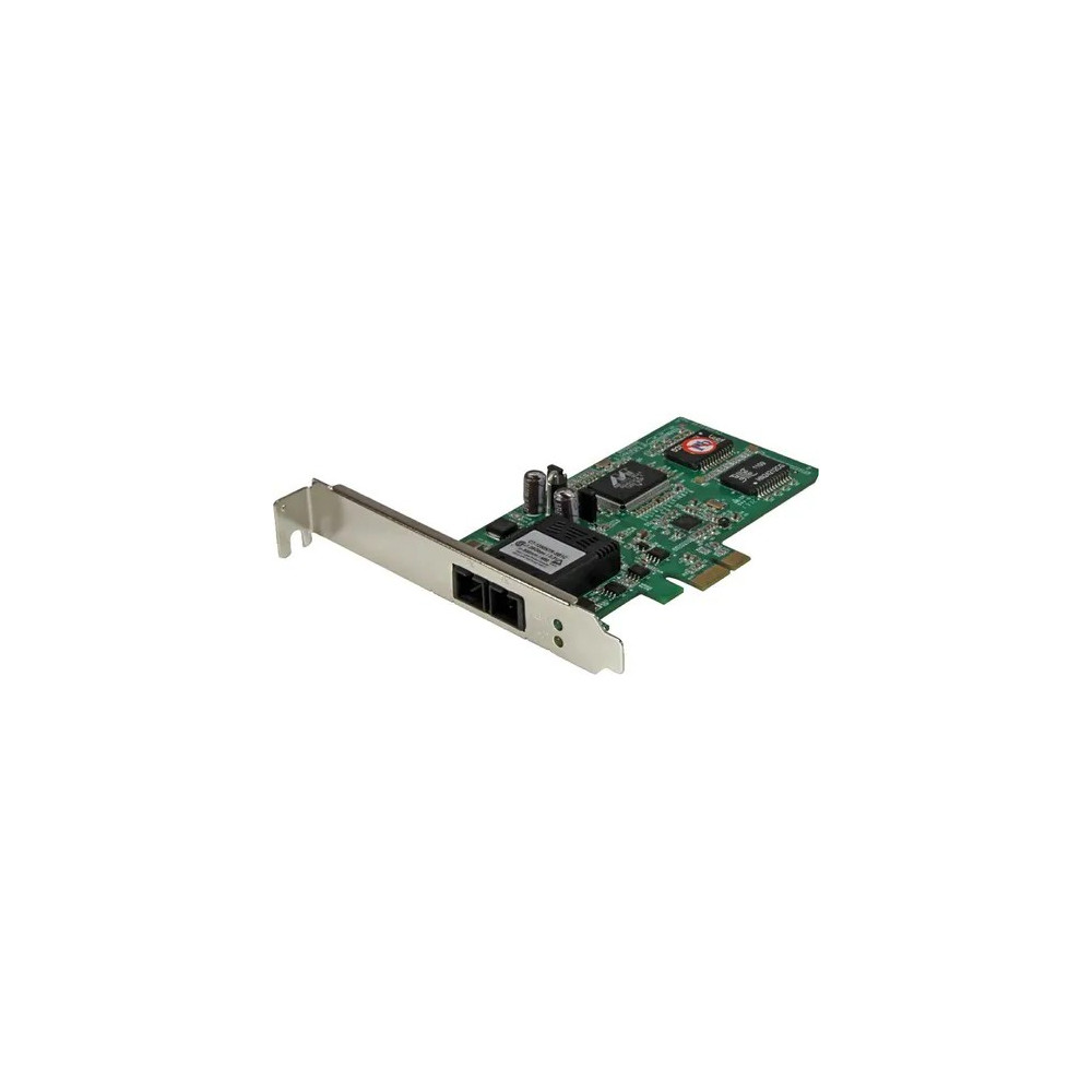 StarTech PEX1000MMSC2 Gigabit Ethernet Card for Computer - 1000Base-SX - Plug-in Card - PCI Express x1 - 2 Gbit/s Data Transfer Rate - 1 Port(s) - 1 x SC Port(s) - Optical Fiber