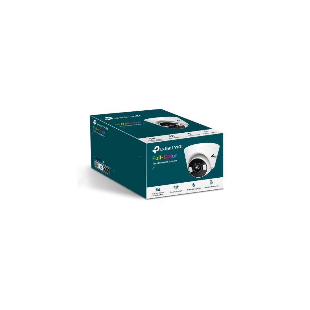 TP-LINK VIGI C440(2.8MM) VIGI 4MP C440(2.8mm) Full-Colour Turret Network Camera, 2.8mm Lens, Smart Detection, 3YW - Image 1