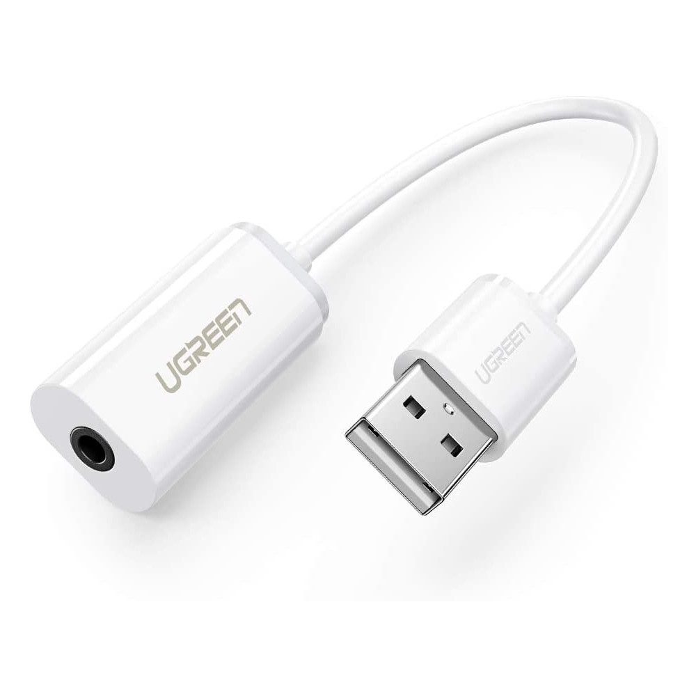UGREEN 6957303837120 30712 USB 2.0 to 3.5mm AUX Sound Card TRRS - Image 1
