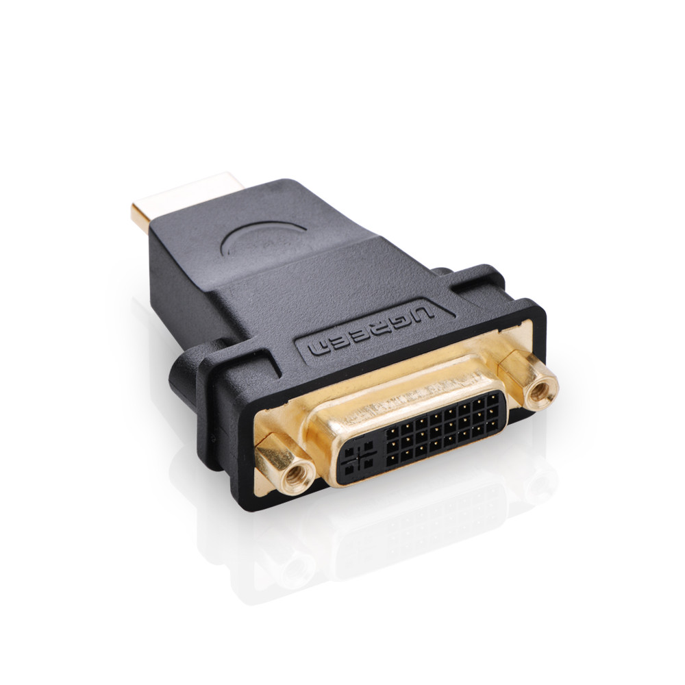 UGREEN 6957303821235 20123 HDMI male to DVI(24+5) Female adapter - Image 1