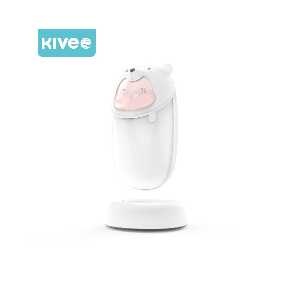 KIVEE 6941256118191-WH HS09-WH 8000mAh Power Bank + Hand Warmer 2 in 1 White - Image 3