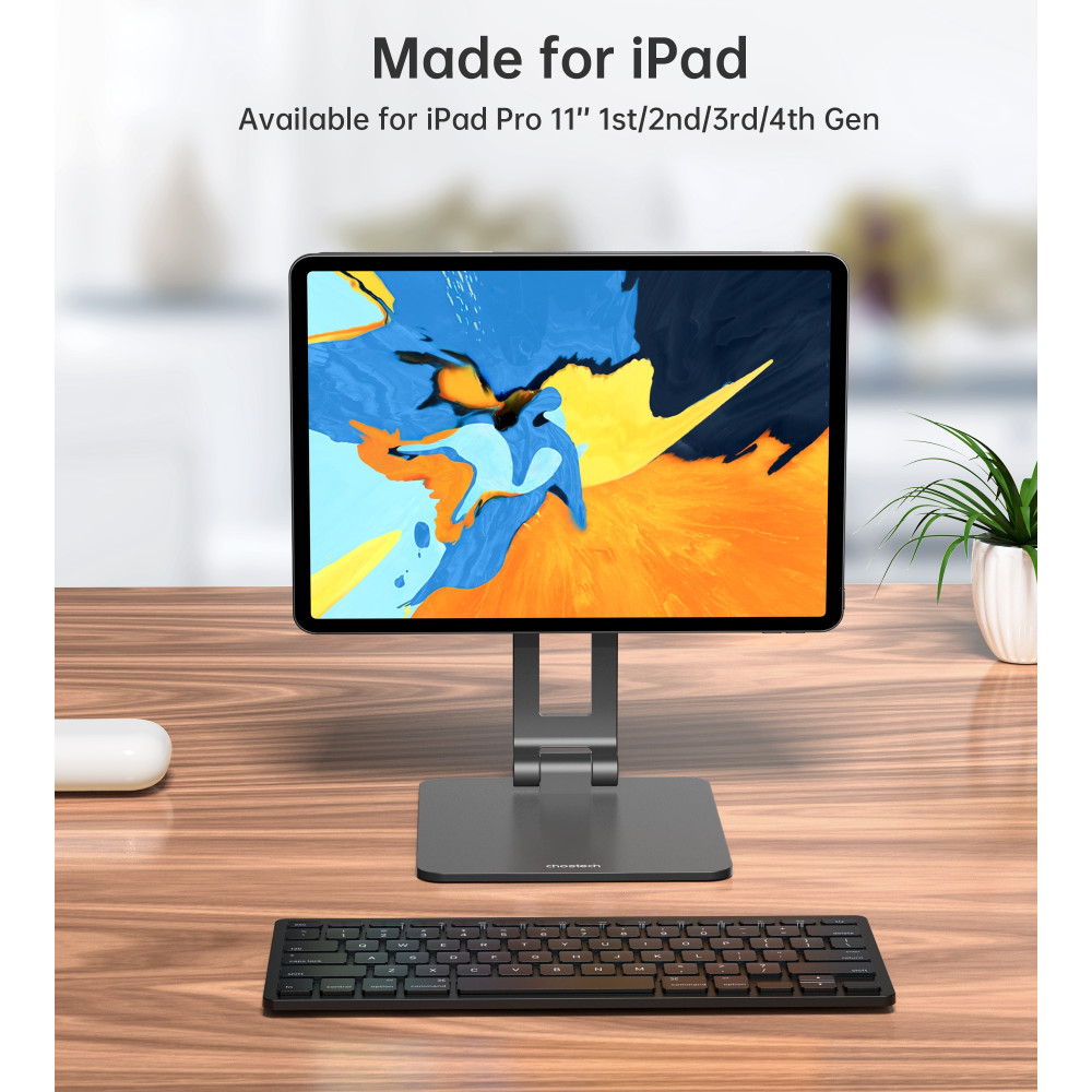 Choetech 6932112104502 H068 - 11 inch iPad Pro magnetic 360° adjustable angle holder