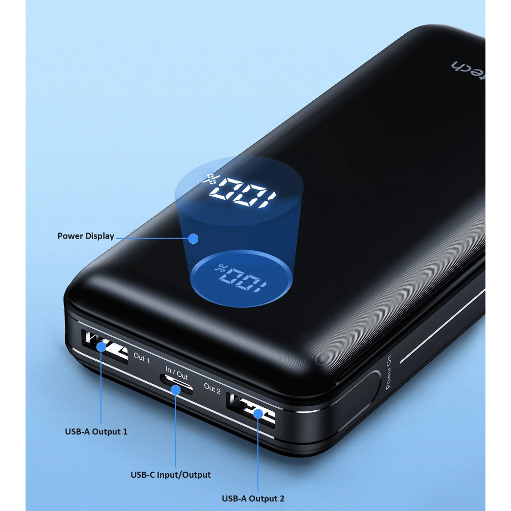 Choetech 6932112102935 B653 PD45W 20000mAh Power Bank - Image 4