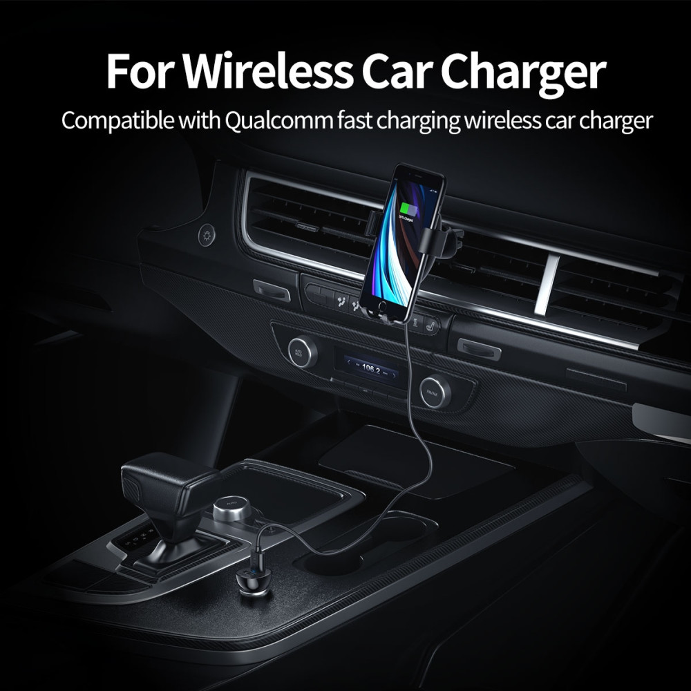 Choetech 6971824976120 C0051 Quick Charge 3.0 Tech 36W (Max) Car Charger (No Cable) - Image 8