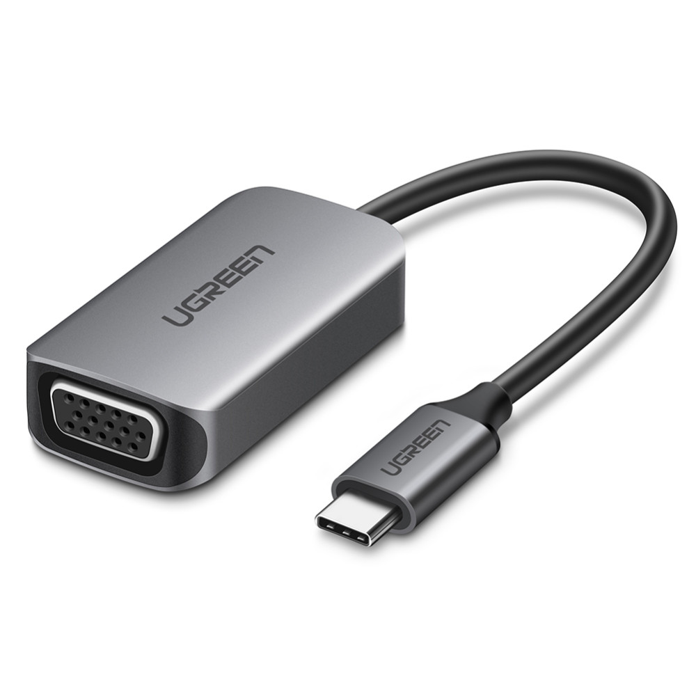 UGREEN 6957303853168 50316 USB-C male to VGA Female Adapter Silver - Image 1