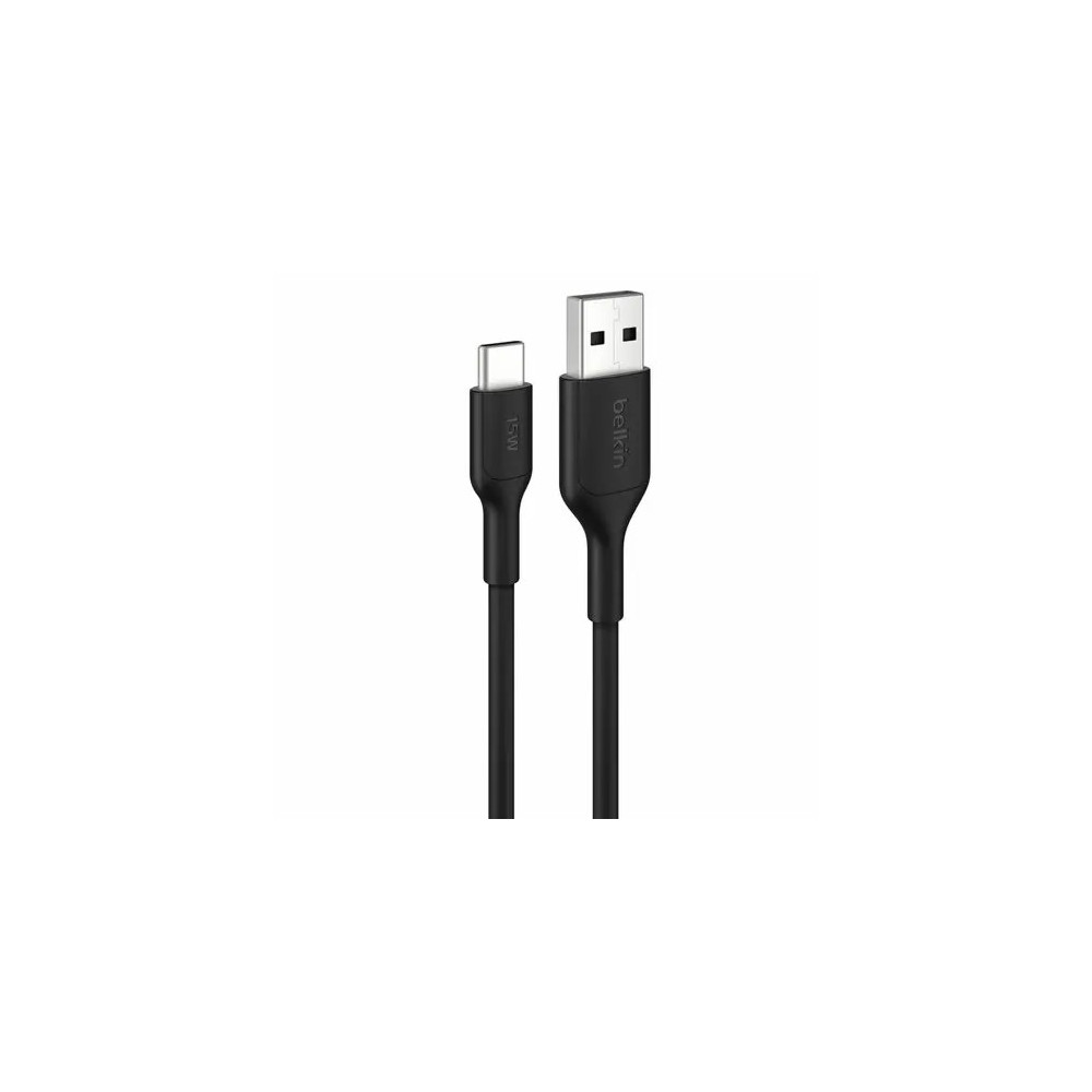 Belkin CAB021FQ1MBK BoostCharge 1 m USB-C/USB-A Data Transfer Cable - Cable for iPhone, MacBook, iPad Air, iPad Pro, MacBook Pro - First End: 1 × USB Type A - Male - Second End: 1 × USB Type C - Male - Black
