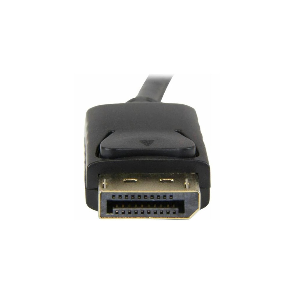 StarTech DP2HDMM2MB 6ft (2m) DisplayPort to HDMI Cable, 4K 30Hz Video, DP 1.2 to HDMI Adapter Cable Converter for HDMI Monitor/Display, Passive - 6.6ft/2m Passive DisplayPort to HDMI cable converter - 4K 30Hz/1080p/7.1 Audio/HDCP 1.4/DPCP; DP 1.2 to HDMI