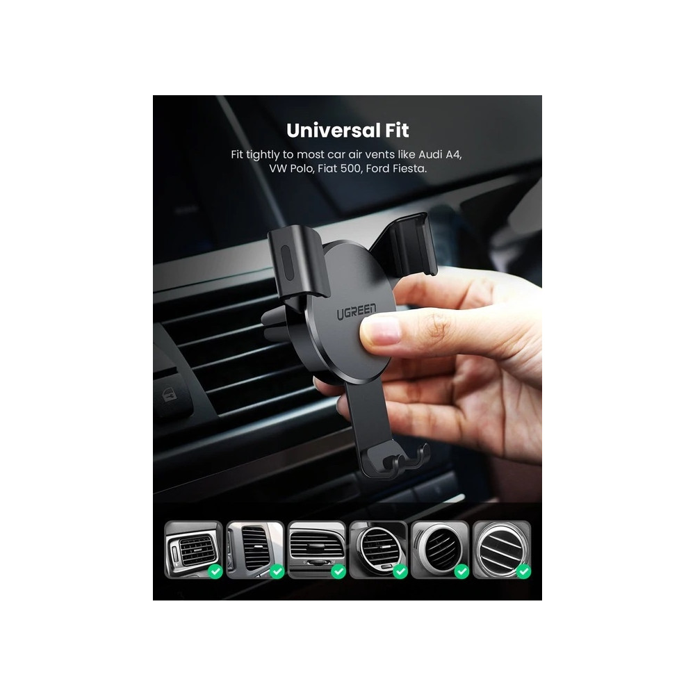 UGREEN 6957303855643 50564 Gravity Drive Car Mount - Image 4