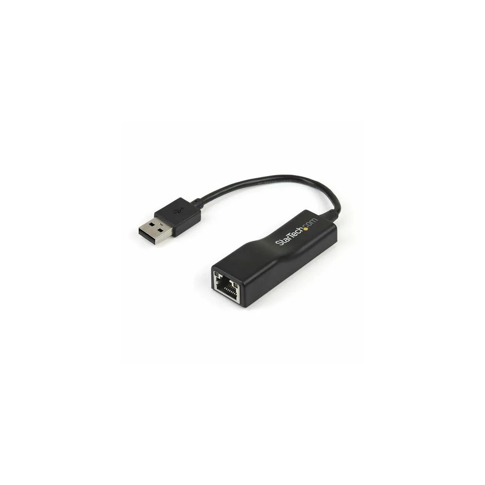 StarTech USB2100 Ethernet Adapter for Computer, Notebook - 10/100Base-TX - Desktop - USB 2.0 ASIX - AX88772C - 1 Port(s) - 1 - Twisted Pair
