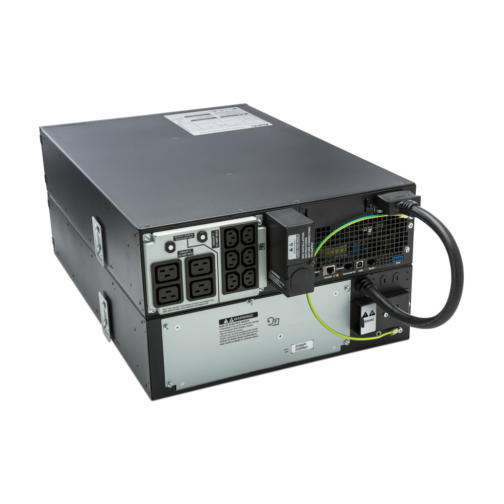 APC SRT5KRMXLI SMART-UPS (SRT), 5000VA, IEC(10), NETWORK, LCD, 3U RACK/TWR, 3YR - Image 2