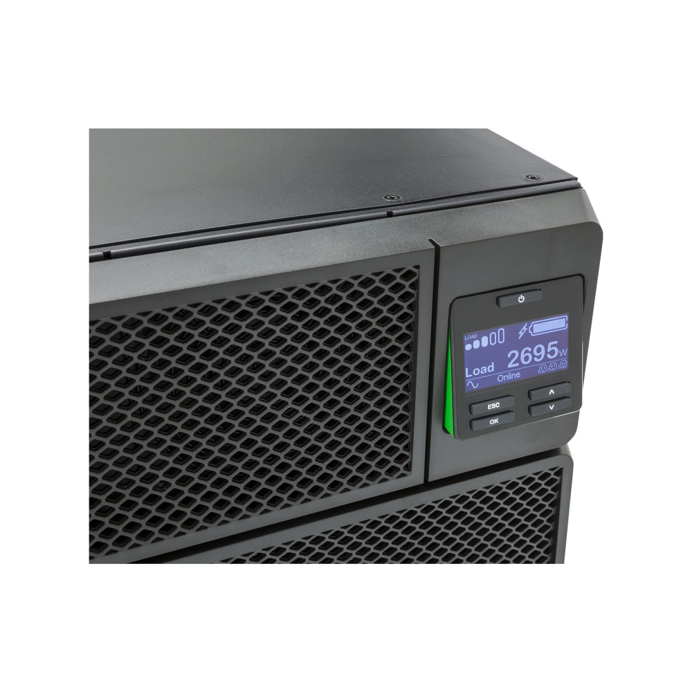 APC SRT5KRMXLI SMART-UPS (SRT), 5000VA, IEC(10), NETWORK, LCD, 3U RACK/TWR, 3YR - Image 5
