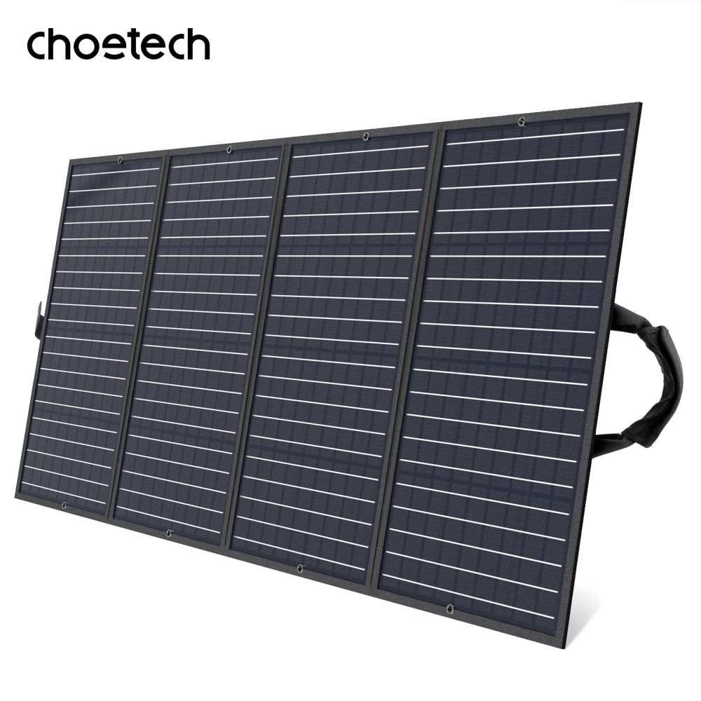 Choetech 6932112103680 SC010-V2 160W Foldable Solar Charger DC + USB-C + 2x USB 3.0 - Image 1