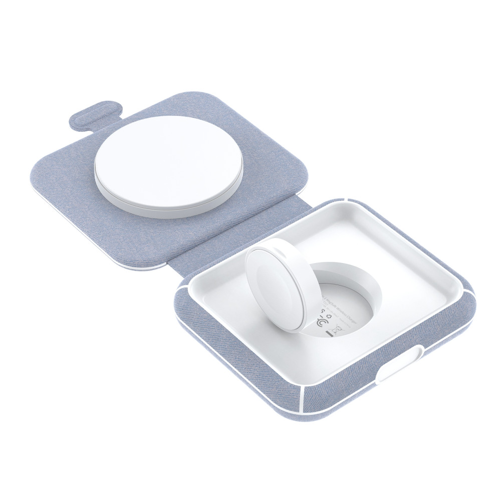 Choetech 6932112105325 T323 2 in 1 Magsafe&MFI Wireless Charger - Image 5