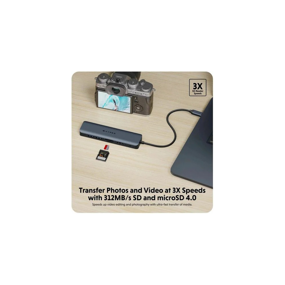 Targus HD4003GL HYPERDRIVE NEXT 7 PORT.USB-C HUB