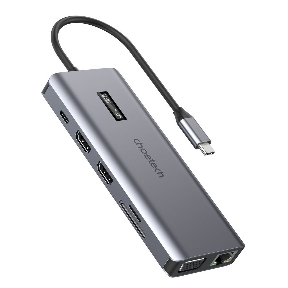 Choetech 6971824978292 HUB-M26 12-in-1 USB-C Multiport adapter - Image 1