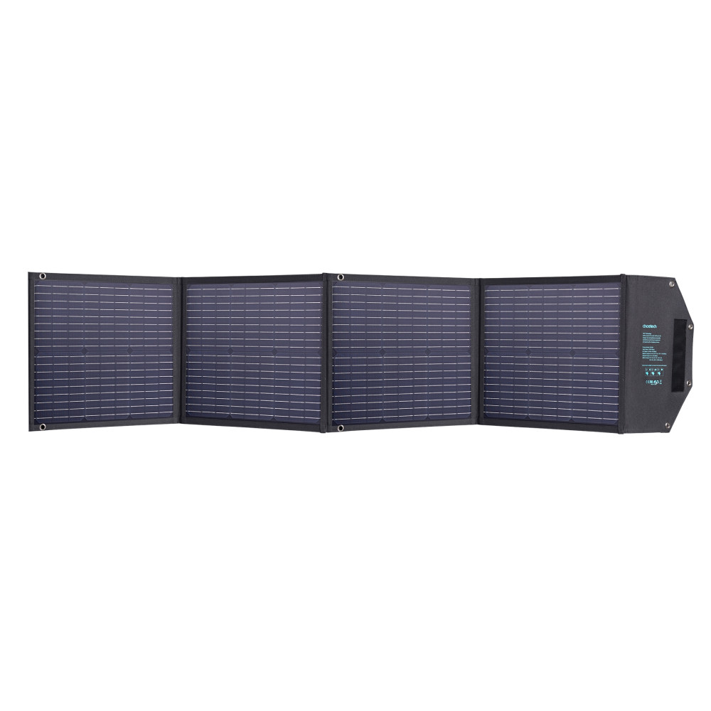 Choetech 6932112103727 SC009 100W 20V 5.5A QC3.0 18W USB-A x 2 + USB-C PD 45W + DC Portable Solar Panel Charger - Image 6